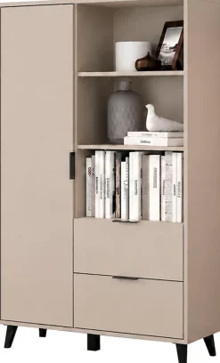 OTTO home Highboard »OSLO – Modernes Stauraummöbel mit Schubladen und Fächern« 1 Stk. tlg. Verstellbare Böden, praktische Griffe und hohe Füße für mehr Komfort