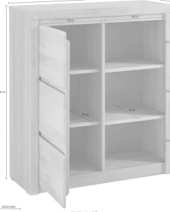 OTTO home Highboard »Silkeborg« Breite 90 cm