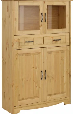 OTTO home Highboard »Trinidad« Vitrine, Breite 102 cm