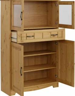 OTTO home Highboard »Trinidad« Vitrine, Breite 102 cm