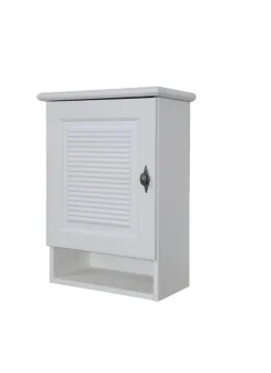 OTTO home Hängeschrank »Rauna« aus massiver Kiefer, Breite 44 cm, Rillenoptik, made in EU