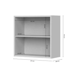 OTTO home Hängevitrine »Opera, Wandschrank, Schwebendes Design für modernen Wohnraum« UV lackiert, Soft Close Funktion, Wandmontiert