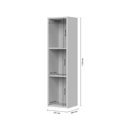 OTTO home Hängevitrine »Opera, Wandschrank, Schwebendes Design für modernen Wohnraum« UV lackiert, Soft Close Funktion, Wandmontiert