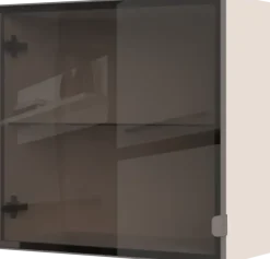 OTTO home Hängevitrine »Opera, Wandschrank, Schwebendes Design für modernen Wohnraum« UV lackiert, Soft Close Funktion, Wandmontiert