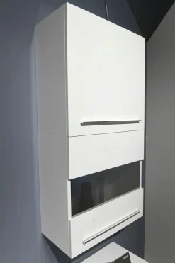 OTTO home Hängevitrine »Piano« mit und ohne Glaselement, UV lackiert, Soft-Close, B/H:59,7/57,4 cm