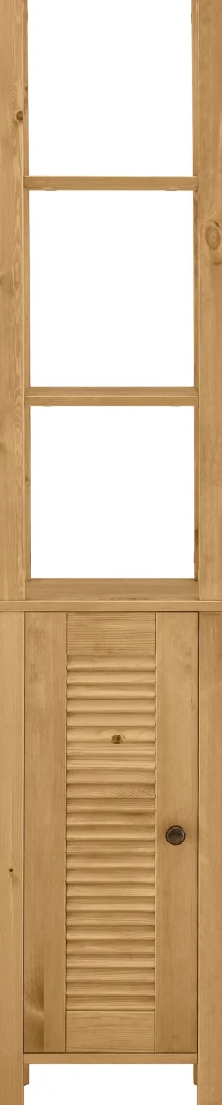 OTTO home Hochschrank »Ayanna« Badschrank aus Massivholz, FSC®,Breite 33 cm, Höhe 170 cm