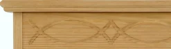OTTO home Hochschrank »Indra, Badschrank, Badmöbel, Badezimmerschrank« B/T/H: 46/32/186 cm,aus massiver Kiefer, mit Schublade, FSC®-zertifiziert