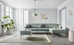 OTTO home Hocker »Bille« mit Eiche-Beinen, Design by Morten Georgsen