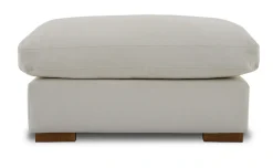 OTTO home Hocker »Comfy« mit Federn und Daunen