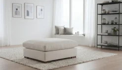 OTTO home Hocker »Comfy« mit Federn und Daunen