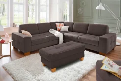 OTTO home Hocker »Puccini« mit Kontrastnaht