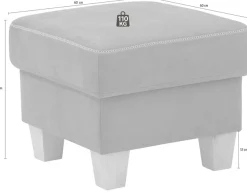 OTTO home Hocker »Soleo« Soleo V,passend zum 