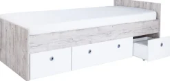 OTTO home Jugendzimmer-Set »Jugendzimmer-Set »Riekke« 5-teilig« Set, 5 Stk. tlg. Farblich abgestimmte Möbelserie