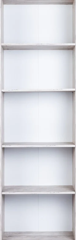 OTTO home Jugendzimmer-Set »Set »Riekke«, viel Stauraum« Spar-Set, Kleiderschrank 3 türig, Hochbett, Standregal, Schreibtisch, 4 Stk. tlg. Hochbett, Etagenbett, Ablagefach unter dem Bett, Blauer Engel,