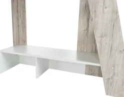OTTO home Jugendzimmer-Set »Set »Riekke«, viel Stauraum« Spar-Set, Kleiderschrank 3 türig, Hochbett, Standregal, Schreibtisch, 4 Stk. tlg. Hochbett, Etagenbett, Ablagefach unter dem Bett, Blauer Engel,