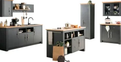 OTTO home Küche »KS-Westminster« Breite 366 cm, ohne E-Geräte