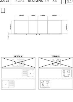 OTTO home Küche »KS-Westminster« Breite 270 cm, ohne E-Geräte