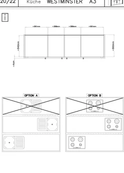 OTTO home Küche »KS-Westminster« Breite 204 cm, ohne E-Geräte