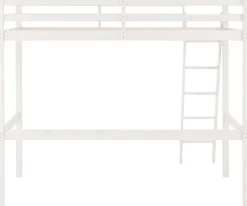 OTTO home Kinderbett »Alpi, Leiter links oder rechts montierbar, Hochbett« Kiefernholz, Inklusive Leiter und Lattenrost, Liegefläche 90x200 cm