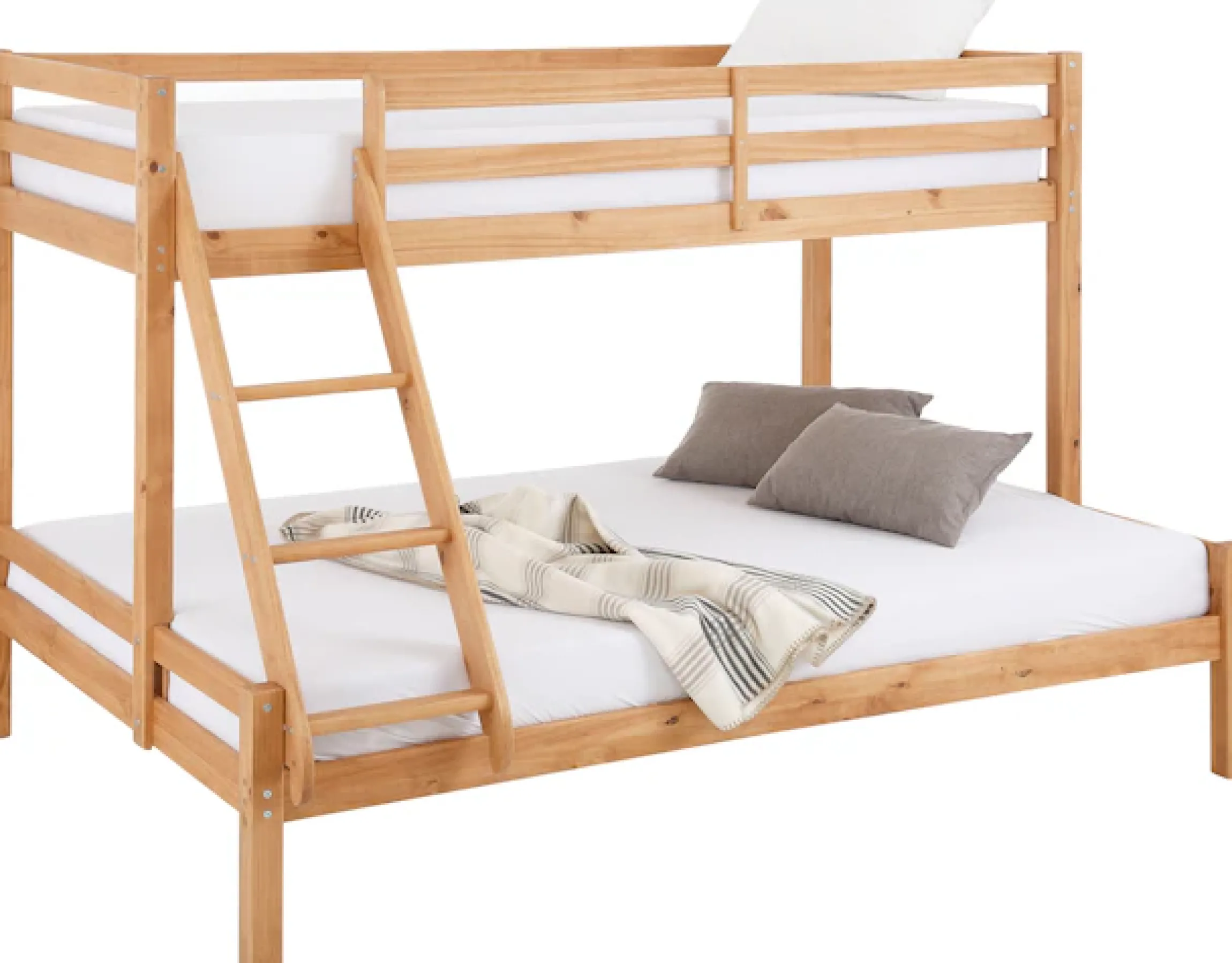OTTO home Kinderbett »Alpi, Stockbett, Etagenbett, untere Liegefläche 140cm breit« Höhe ca. 142cm,mit 2 Schlafgelegenheiten, inklusive Lattenrost und Leiter