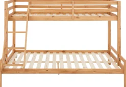 OTTO home Kinderbett »Alpi, Stockbett, Etagenbett, untere Liegefläche 140cm breit« Höhe ca. 142cm,mit 2 Schlafgelegenheiten, inklusive Lattenrost und Leiter