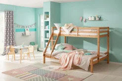 OTTO home Kinderbett »Alpi, Stockbett, Etagenbett, untere Liegefläche 140cm breit« Höhe ca. 142cm,mit 2 Schlafgelegenheiten, inklusive Lattenrost und Leiter