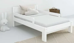 OTTO home Kinderbett »Hero, Massivholzbett, ausziehbar von 140 bis 200 cm, FSC®« 90cm Breite, 140-200cm Liegefläche,massive Kiefer, mit Lattenrost, zeitlose Optik,Rausfallschutz