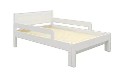 OTTO home Kinderbett »Hero, Massivholzbett, ausziehbar von 140 bis 200 cm, FSC®« 90cm Breite, 140-200cm Liegefläche,massive Kiefer, mit Lattenrost, zeitlose Optik,Rausfallschutz