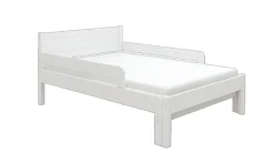 OTTO home Kinderbett »Hero, Massivholzbett, ausziehbar von 140 bis 200 cm, FSC®« 90cm Breite, 140-200cm Liegefläche,massive Kiefer, mit Lattenrost, zeitlose Optik,Rausfallschutz