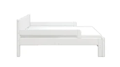 OTTO home Kinderbett »Hero, Massivholzbett, ausziehbar von 140 bis 200 cm, FSC®« 90cm Breite, 140-200cm Liegefläche,massive Kiefer, mit Lattenrost, zeitlose Optik,Rausfallschutz