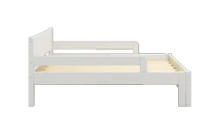 OTTO home Kinderbett »Hero, Massivholzbett, ausziehbar von 140 bis 200 cm, FSC®« 90cm Breite, 140-200cm Liegefläche,massive Kiefer, mit Lattenrost, zeitlose Optik,Rausfallschutz