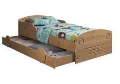 OTTO home Kinderbett »Levke« aus massiver Kiefer, 90x160 cm, inklusive Schubkasten und Lattenrost