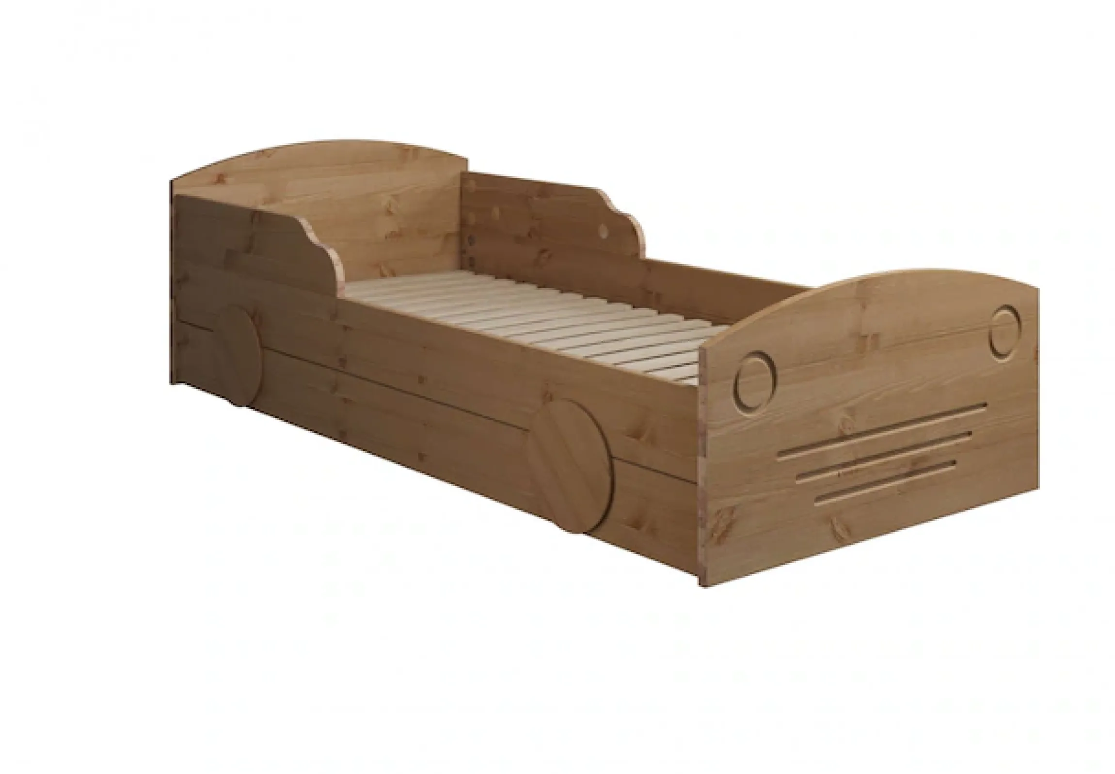 OTTO home Kinderbett »Levke« aus massiver Kiefer, 90x160 cm, inklusive Schubkasten und Lattenrost