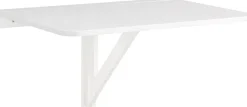 OTTO home Klapptisch »Trend« aus weiß lackiertem MDF Holz, platzsparend, Tischplattenstärke 1,8 cm