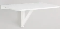 OTTO home Klapptisch »Trend« aus weiß lackiertem MDF Holz, platzsparend, Tischplattenstärke 1,8 cm