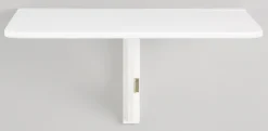 OTTO home Klapptisch »Trend« aus weiß lackiertem MDF Holz, platzsparend, Tischplattenstärke 1,8 cm