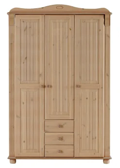 OTTO home Kleiderschrank »Adele« aus massiver Kiefer, Landhausstil