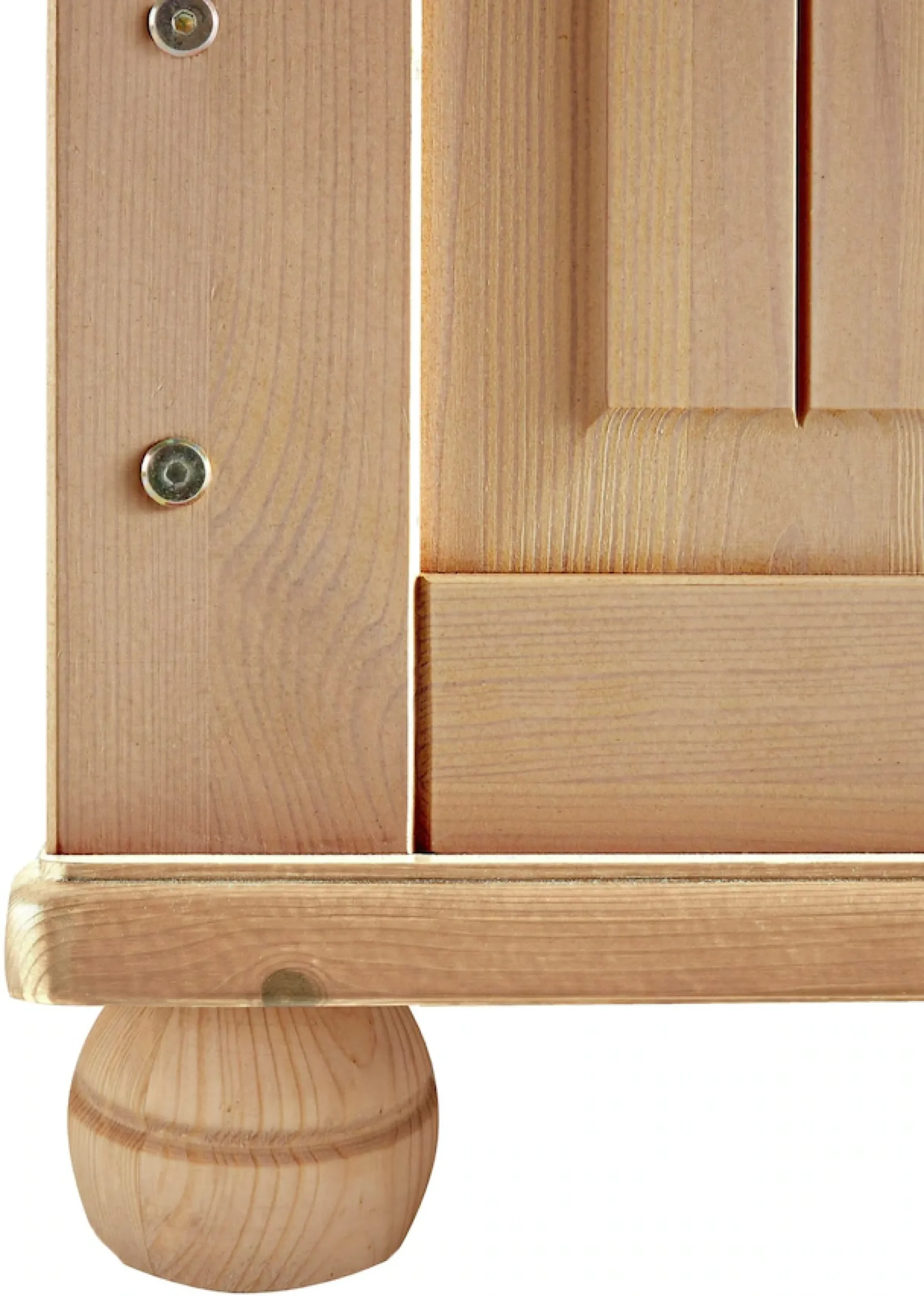 OTTO home Kleiderschrank »Adele« aus massiver Kiefer, Landhausstil