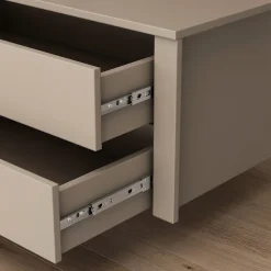 OTTO home Kleiderschrank »Annor Schlafzimmerschrank Breite 323 cm hochglanz Schrank Garderobe« Drehtürenschrank mit perfekter Innenausstattung - elegante Türgriffe