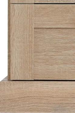 OTTO home Kleiderschrank »Binz, Wäscheschrank, Mehrzweckschrank, skandinavischer Landhausstil« B/H/T ca. 122/130/35 cm,viele Stauraummöglichkeiten, Metallgriffe, Türen mit Rahmen/ Kassetten