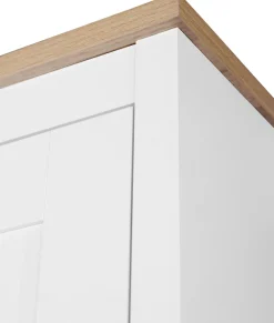 OTTO home Kleiderschrank »Büsum Schlafzimmer Schrank mit 6 Türen und Spiegel« Schlafzimmerschrank Landhaus Design Garderobe Schrank Bestseller