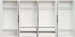 OTTO home Kleiderschrank »Büsum Schlafzimmer Schrank mit 8 Türen« Schlafzimmerschrank Landhaus Design Garderobe Schrank Bestseller