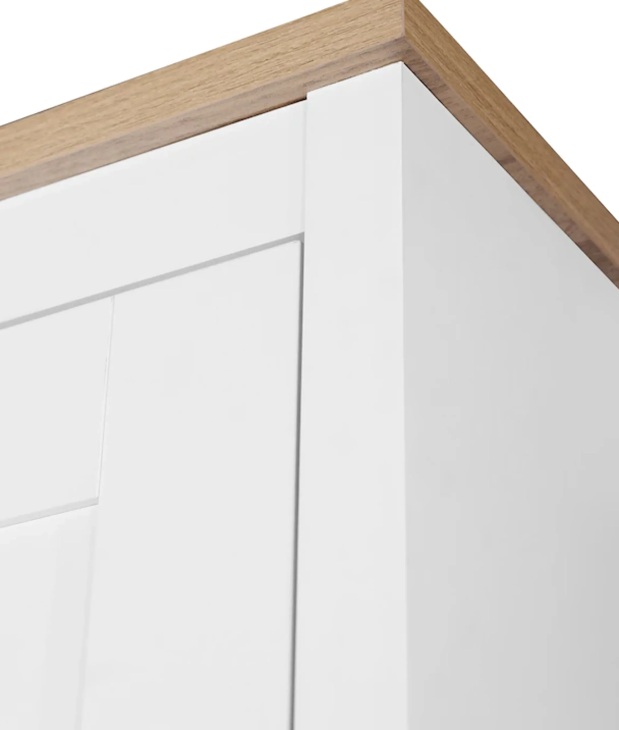 OTTO home Kleiderschrank »Büsum Schlafzimmer Schrank mit 8 Türen und Spiegel« Schlafzimmerschrank Landhaus Design Garderobe Schrank Bestseller