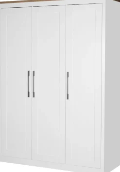 OTTO home Kleiderschrank »Büsum Schlafzimmer Schrank« stabile robuste Bauweise mit optimaler Aufteilung,Schlafzimmerschrank Landhaus Design Garderobe Schrank Bestseller