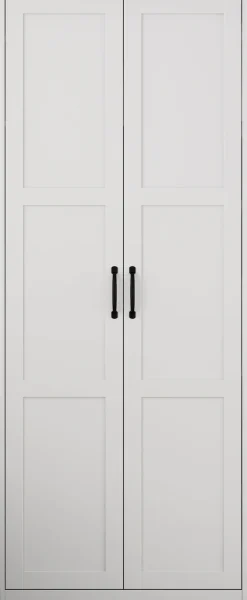 OTTO home Kleiderschrank »Emmilia Schrank Schlafzimmerschrank im Landhaus Design« Landhaus Schrank mit2 Türen in Breite 82,7cm, Höhe 2m