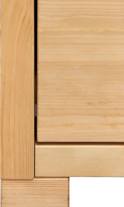OTTO home Kleiderschrank »Gotland; Wäscheschrank, Mehrzweckschrank mit Schubladen, Landhausstil« B/H/T ca: 80cmx178cmx40cm,massive Kiefer, FSC® zertifiziert, langlebige Qualität trifft Stil
