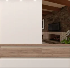 OTTO home Kleiderschrank »Invictus« UV lackiert, mit LED Beleuchtung, Soft-Close Funktion