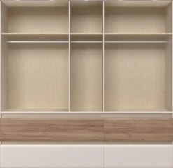 OTTO home Kleiderschrank »Invictus« UV lackiert, mit LED Beleuchtung, Soft-Close Funktion