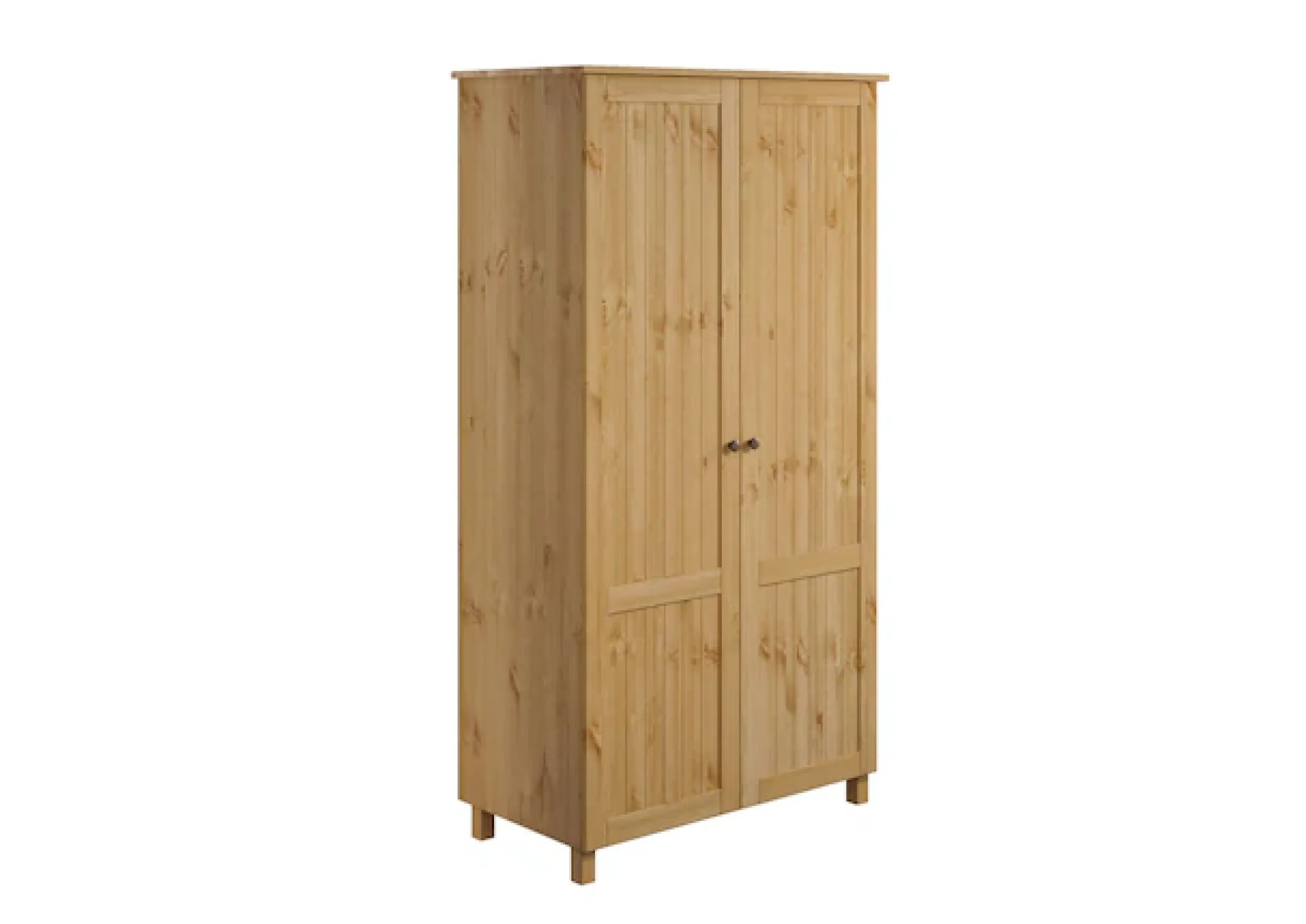 OTTO home Kleiderschrank »Juventus, Drehtürenschrank, Schrank« mit 2 Türen, 97 cm breit, aus massiver Kiefer, FSC®-zertifiziert