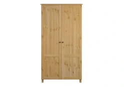OTTO home Kleiderschrank »Juventus, Drehtürenschrank, Schrank« mit 2 Türen, 97 cm breit, aus massiver Kiefer, FSC®-zertifiziert